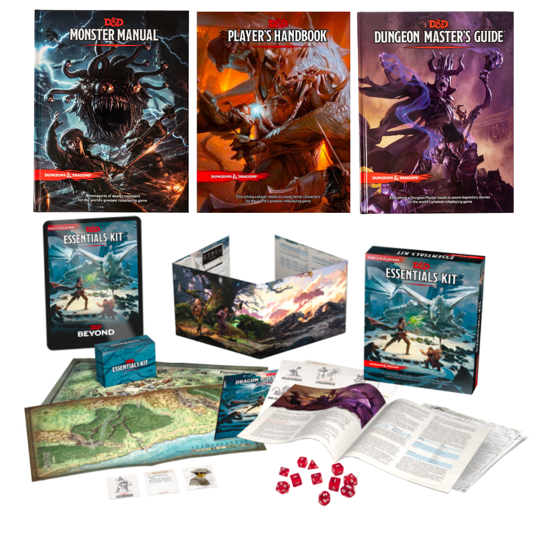 dungeonsD\u0026D Essentials Dungeon Masters Kit BOX